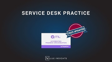 ITIL® 4 Foundation Exam Preparation Training | Service Desk Practice (eLearning)