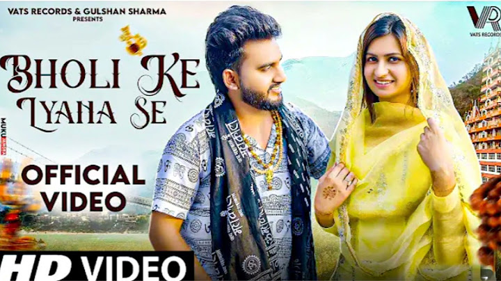 Bholi Ke Lyana Se Official Video Gulshan Music_m Nidhi_Sharma___New_Haryanvi_Bhole_Song_2025