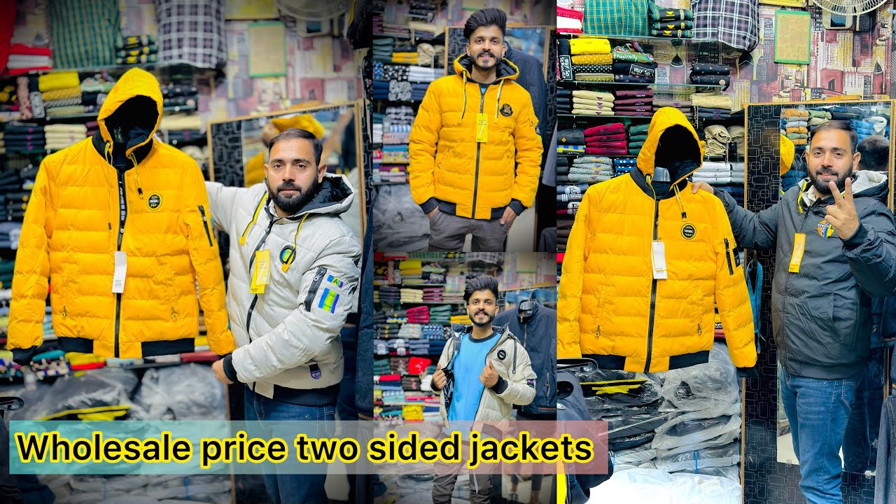 Wholesale Price Two Sided Jacket Buffer Jacket Jeans Jackets In