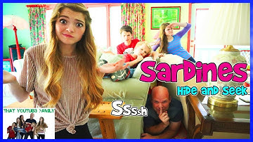 SARDiNES Hide And Seek In A House Full Of Dolls! / That YouTub3 Family Family Channel