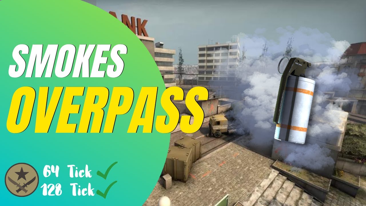 Smoke Meio do Bomb A Overpass - CSGO #3 - YouTube
