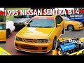 1995 Nissan Sentra B14 (Pulsar VZR inspired) SR20ve // Full car review // VTEC NG NISSAN!!!