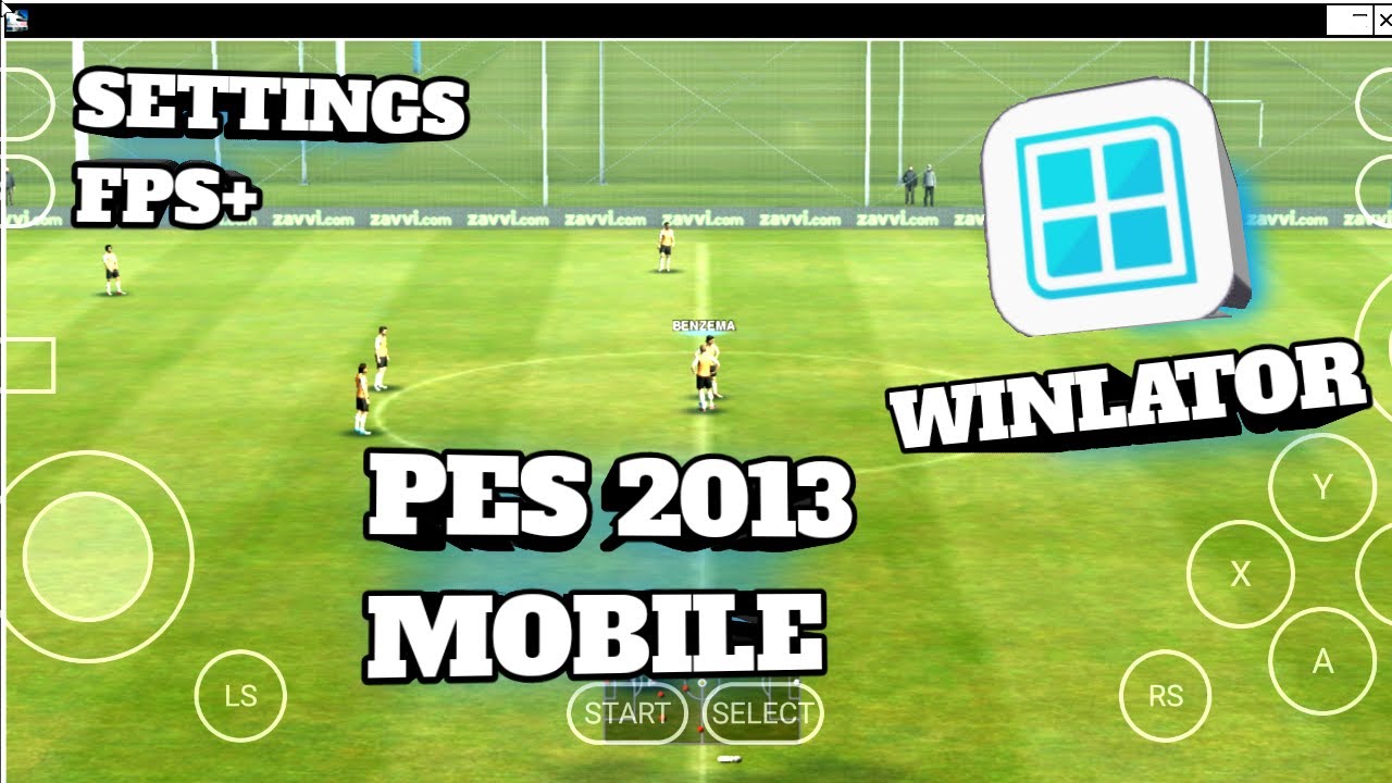 PES 2013 | PES 2013 MOBILE | PES MOBILE | PES 2013 WINLATOR 7.1.3 GLIBC | 60 FPS+ PES 2013 DOWLOAD⚡