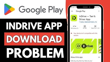 How To inDrive App Play Store Download Problem Solve | Can