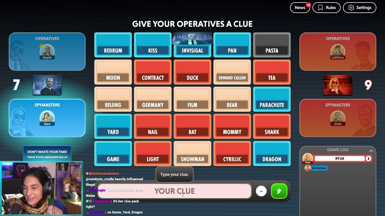 CODENAMES w/ Apple, Shab, and Lawhoo