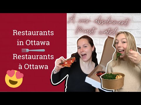 Vidéo: Les meilleurs restaurants d'Ottawa