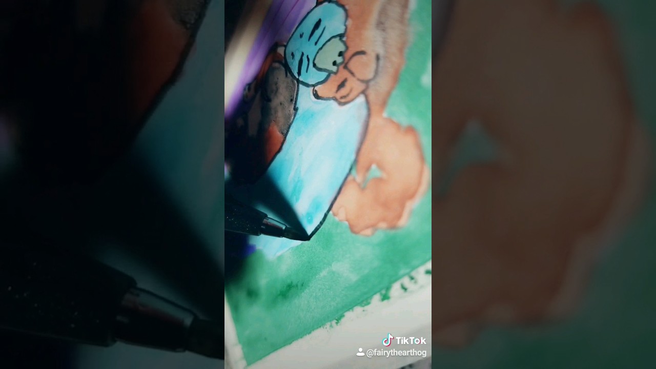 From 2019. My boy Feliks as a dragon pup hanging with pups. 