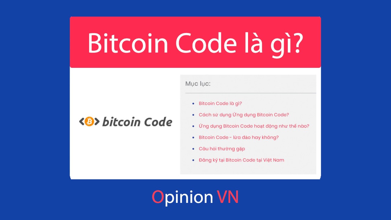 bitcoin codes