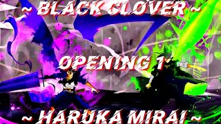 『Nightcore』 Black Clover Opening 1 Full ~ Haruka Mirai