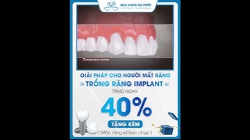 ✔️TRỒNG IMPLANT TRỌN GÓI CHỈ VỚI 8,8 TRIỆU #Shorts