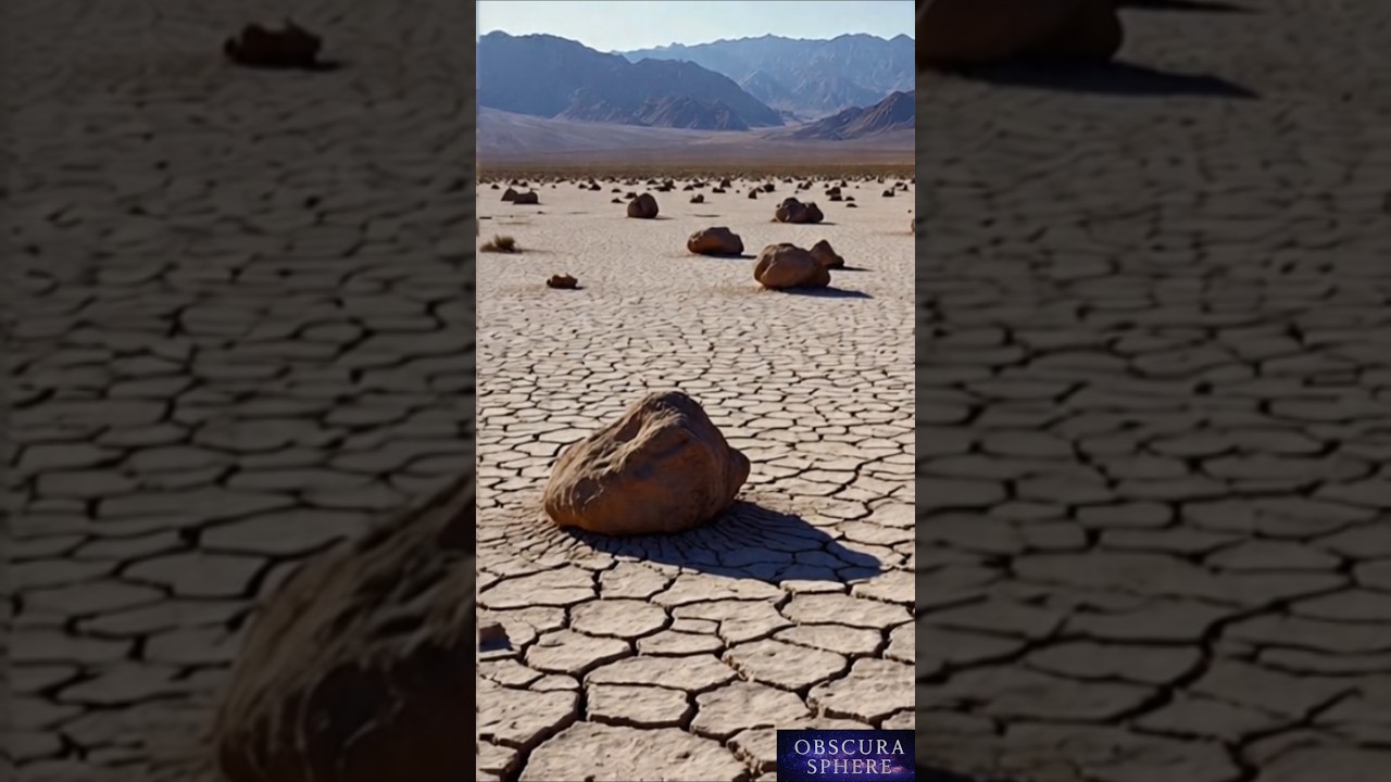 Death Valley – Rocks That Move by Themselves.