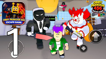 Obby Parkour 456 Escape Game - 456 Squid Game - Gameplay Walkthrough Part 1 (Android, iOS)