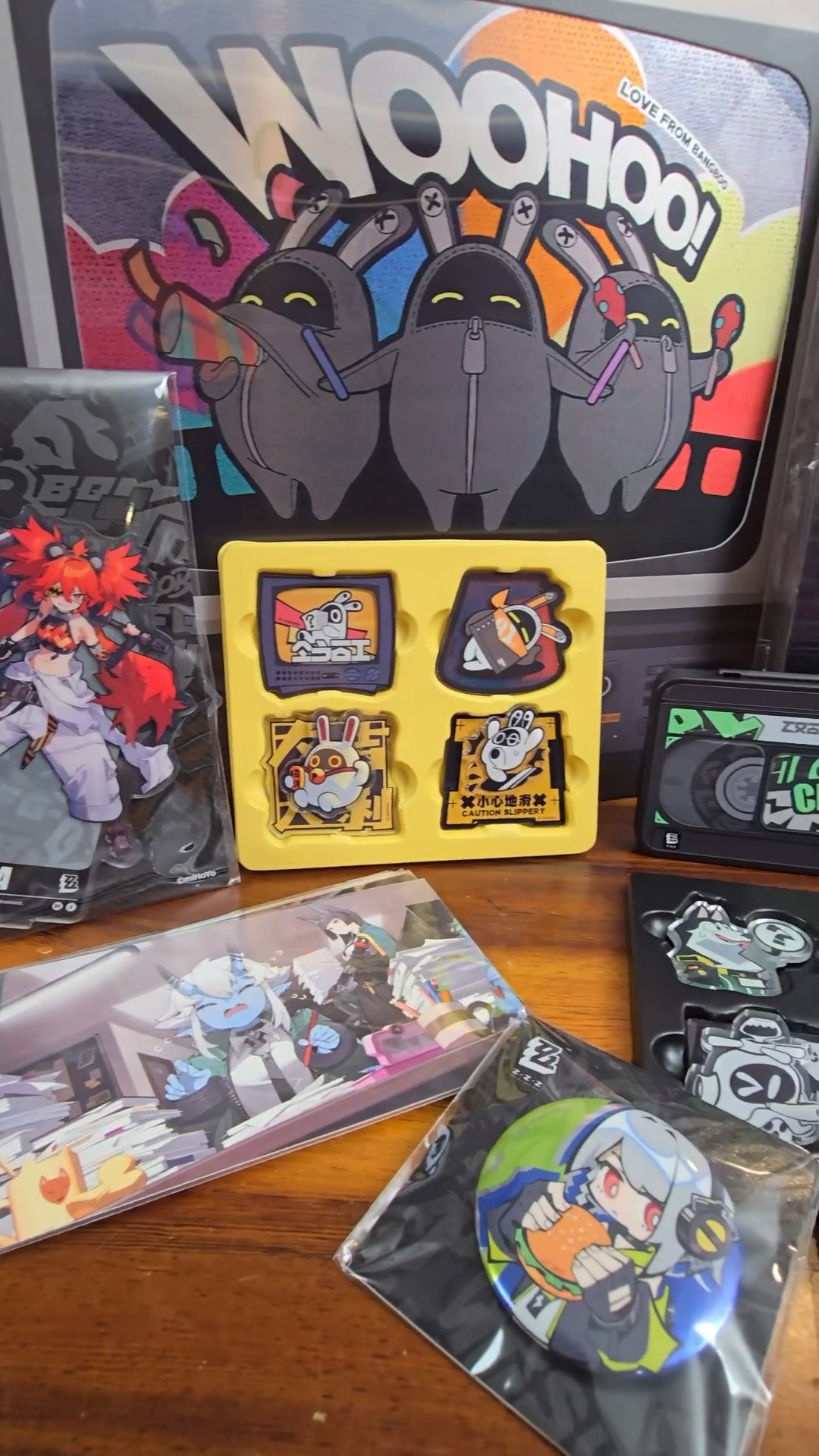 Zenless Zone Zero ZZZゼンレスゾーンゼロ テレビグッズセット Zenless Zone Zero TV Merch Bundle Unboxing! #ZenlessZoneZero - YouTube