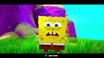 SpongeBob Battle for Bikini Bottom Rehydrated - 100% Walkthrough  Jellyfish Fields