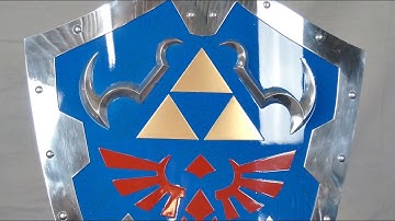 Making The Hylian Shield From Zelda