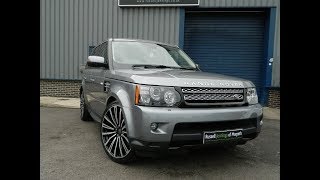 Range Rover Sport with Hawke Chayton 22&quot; Alloy Wheels