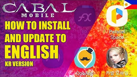 How to Download and Install with English Patch | Cabal Mobile