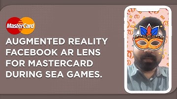 Mastercard SEA Games Facebook Spark AR camera filter: Augmented Reality Facebook Lens for Mastercard