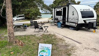 Camping in Sebastian Inlet State Park and other adventures