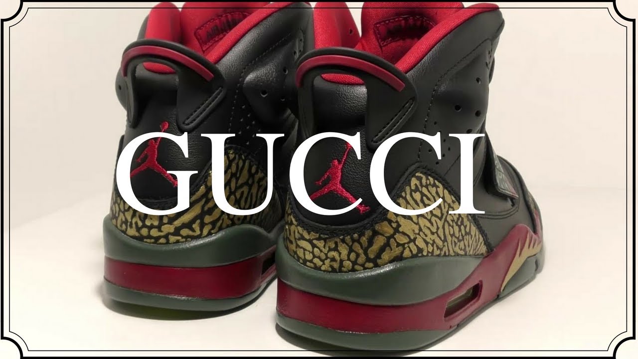 Gucci Air Jordan Custom 