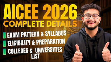 AICEE 2026: Complete Details - Top Colleges, Exam Pattern, Syllabus, Eligibility, Preparation