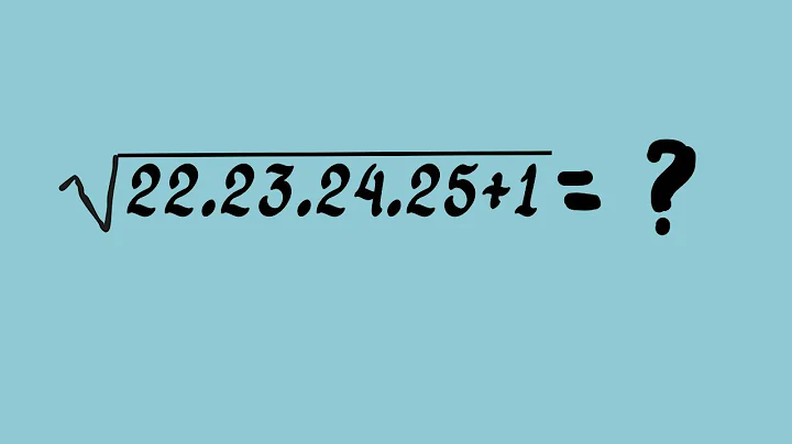 Germany l can you solve?? l Olympiad Math Radical Problem