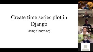 Creating a time series plot in Django - Mohammed Ali