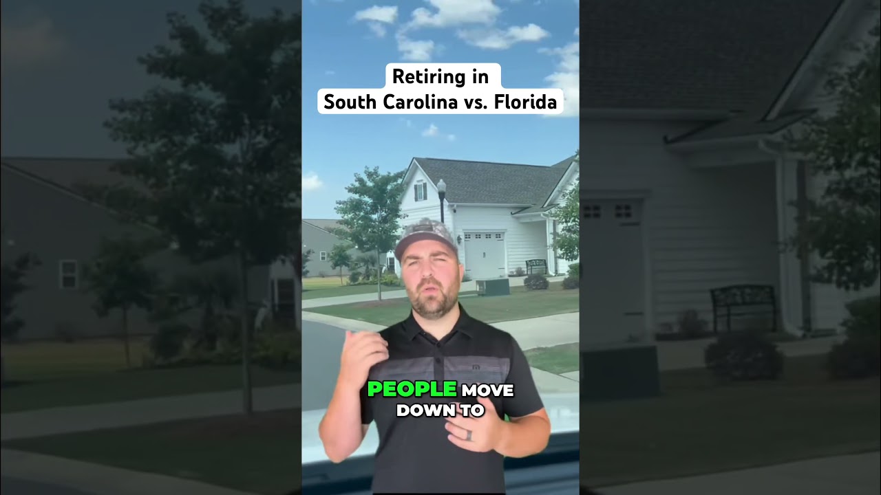 Retiring in South Carolina vs. Florida 