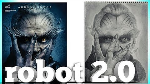 Drawing Robot 2 | realistic sketch of akshay kumar | Akshay Kumar | pencil sketch