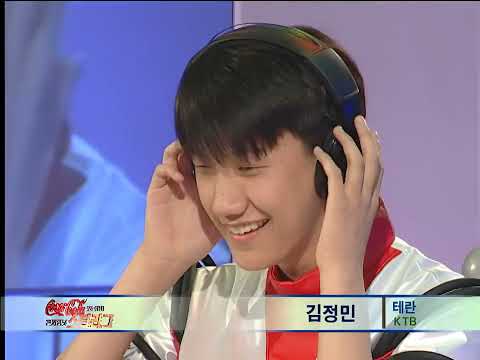 AI 업스케일 | [2001.06.22] 2001 코카콜라배 온게임넷 스타리그 16강 B조 2경기 (라그나로크) 홍진호(<strong>Zerg</strong>) <strong>vs</strong> 김정민(Terran)