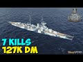 World of WarShips | Irian | 7 KILLS | 127K Damage - Replay Gameplay 4K 60 fps