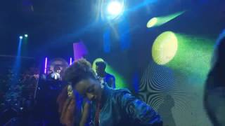 Elizabeth performing Standing Ovation - 
Project fame 9