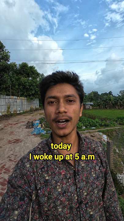I love to wake up early in the morning / English Vlog #comprehensibleinput