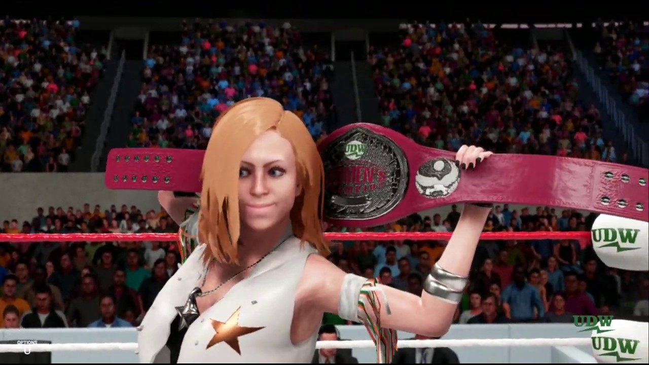 Cutie Honey vs. Tina Armstrong, Street Fight, N. Women's Championship (Street Fighter I, M3)