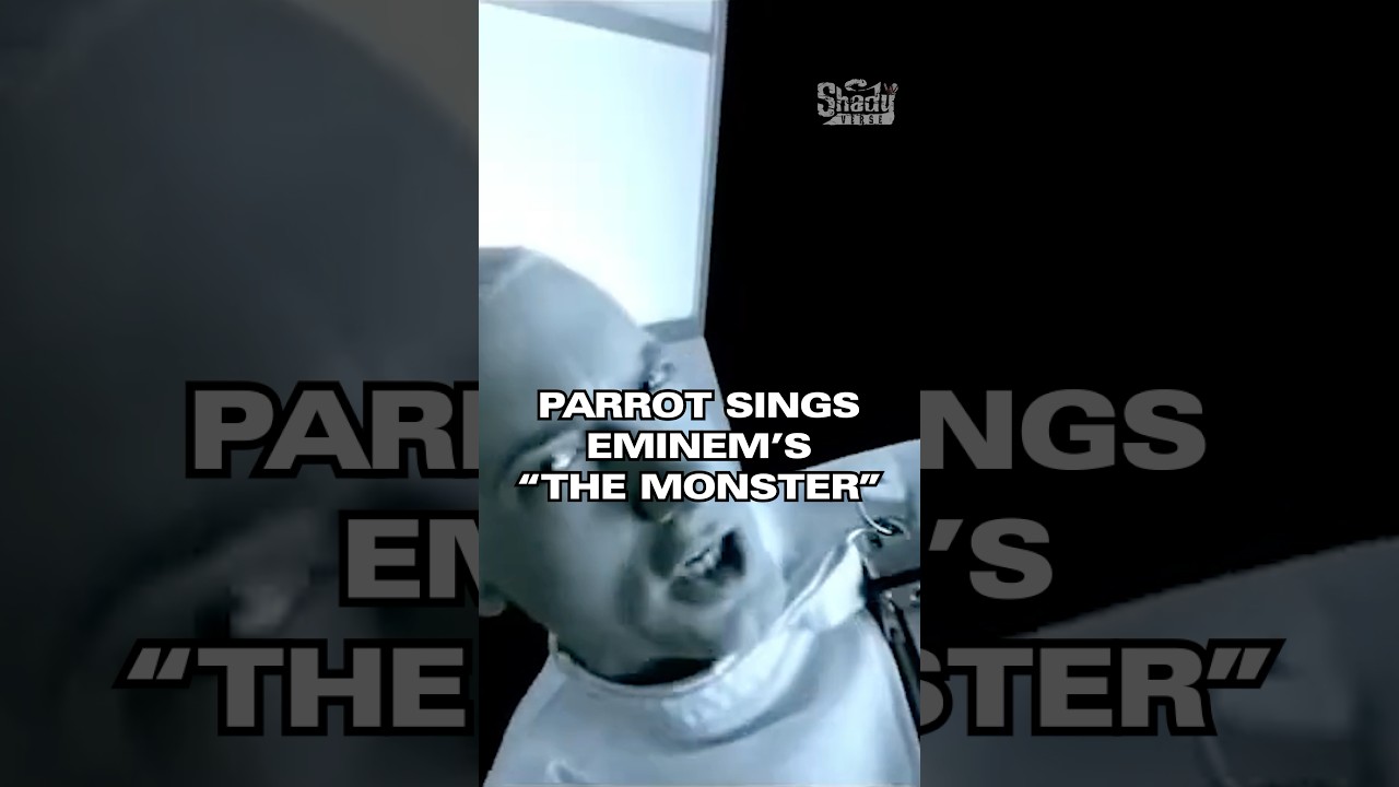 Watch Parrot sings Eminem’s “The Monster” on YouTube Watch Parrot sings Eminem’s “The Monster” on YouTube