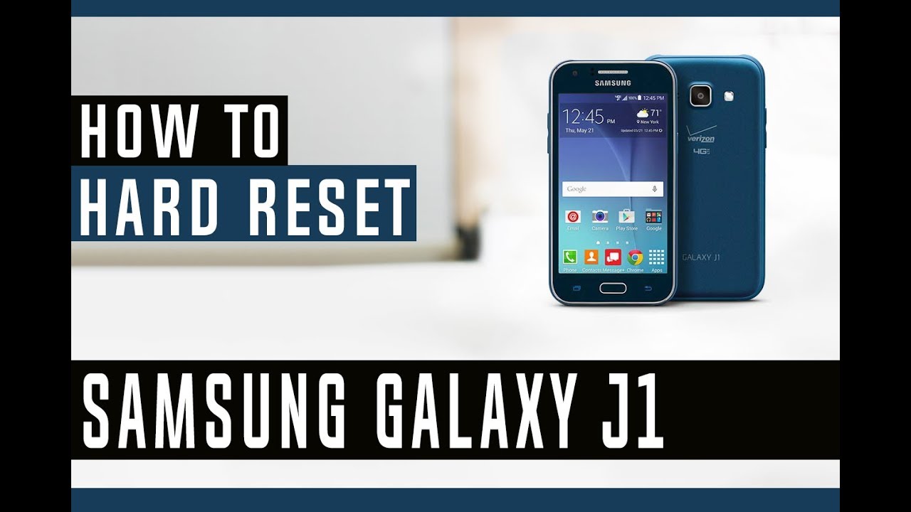 How to Restore Samsung Galaxy J1 to Factory Settings - YouTube