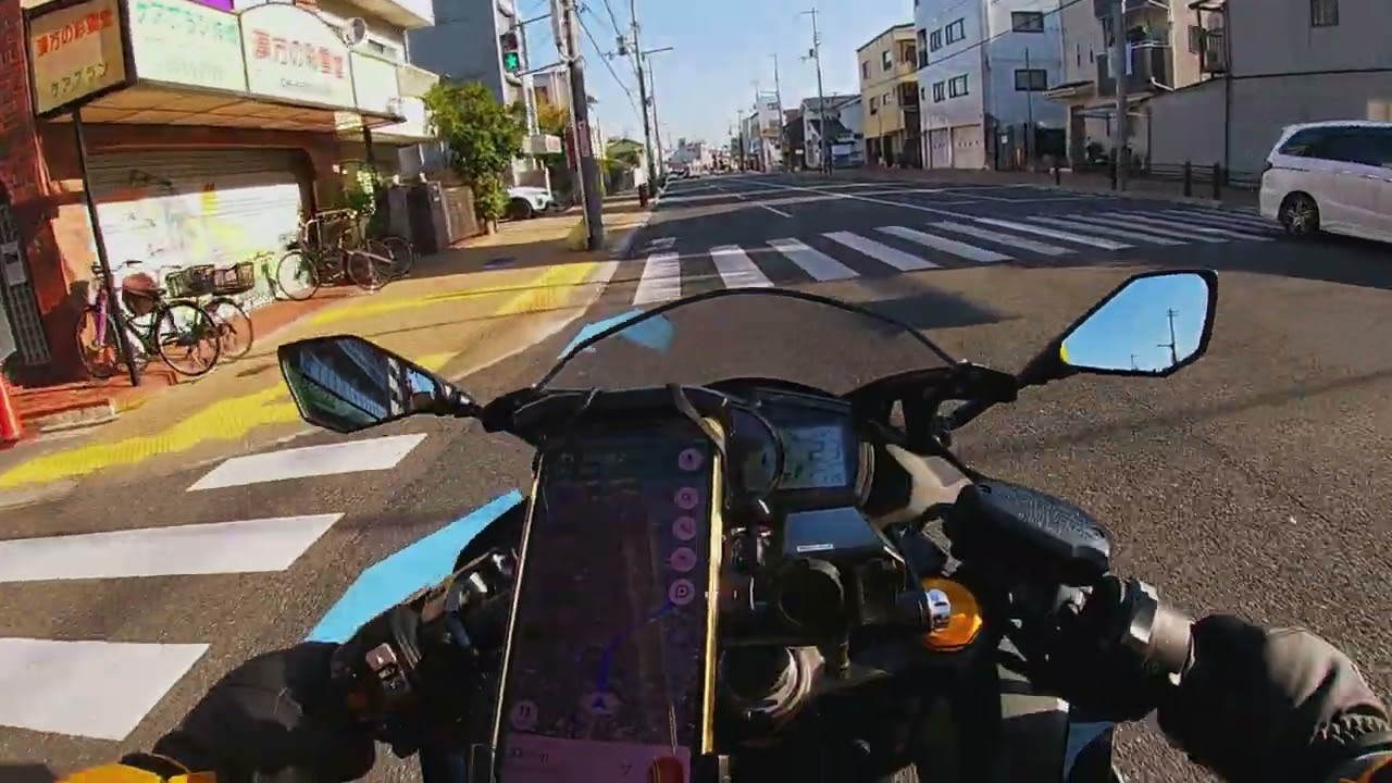 Kawasaki ZX25R in Osaka | Ride POV