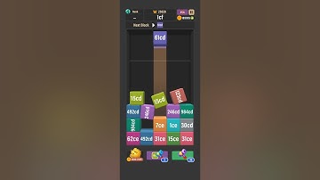 World Record highest level of score in drop block 3d 2048 android iOS puzzle games #2248 #gaming