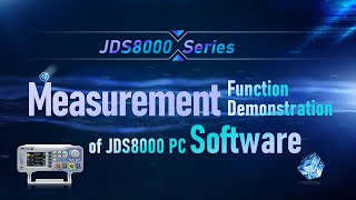 JDS8000 series signal generator PC software measurement function display screenshot 5
