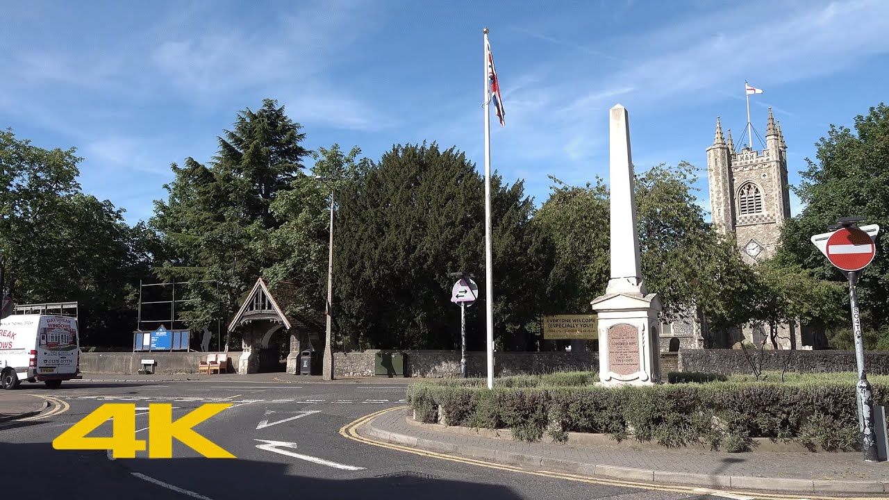 Stanford-le-Hope Walk: Town Centre【4K】