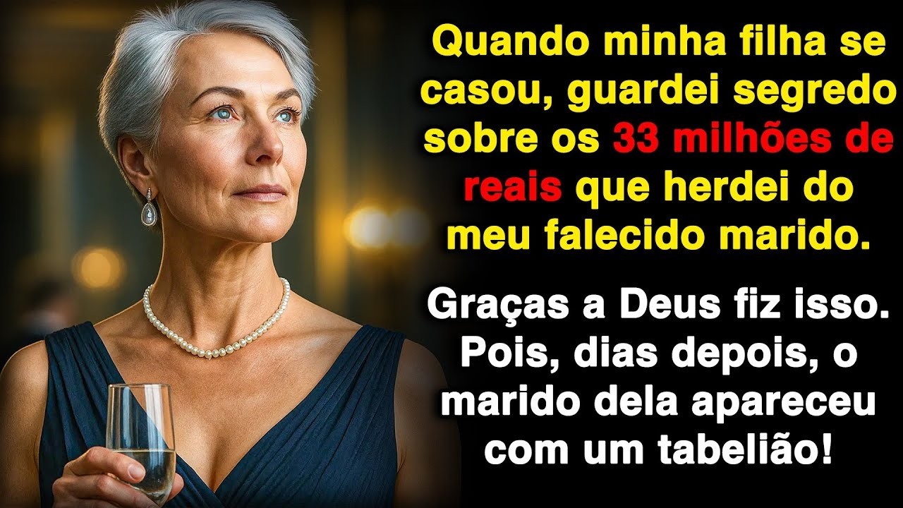 Quando minha filha se casou, guardei um segredo: os 33 milhões de reais que herdei!