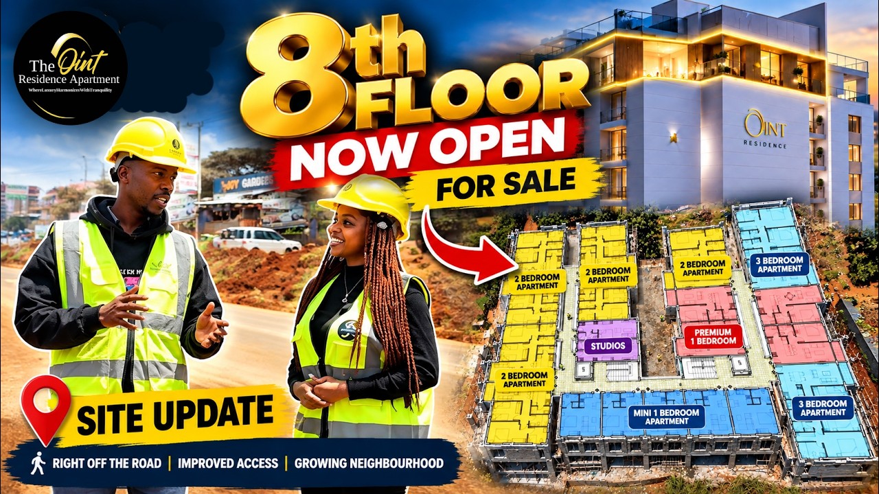 The 8th floor is now open — your dream home in Kitisuru