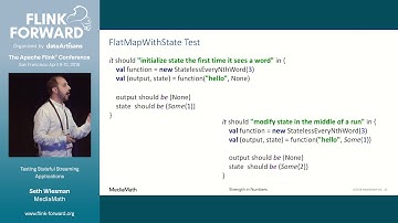 Testing Stateful Streaming Applications - Seth Wiesman