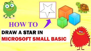 How to Draw a Star in MS Small Basic [Turtle Graphics]| Hello World Kids