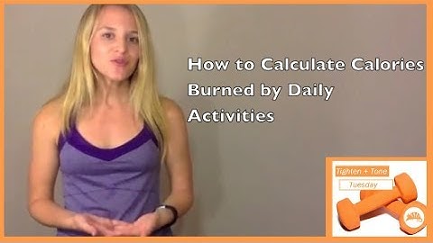 How to Calculate Calories Burned by Various Activities