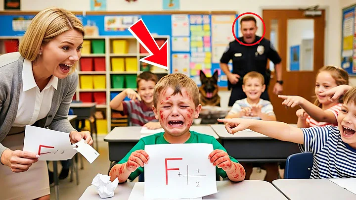 Police Dad Came to His Son’s School Without Warning—Then His German Shepherd Exposed a Cruel Teacher