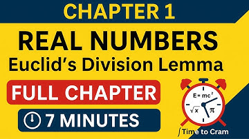 Real Numbers | Full Chapter Class 10 Maths | Euclid