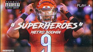 Joe Burrow X Metro Boomin “Superhero’s and Villians” AFC Championship Hype Video🥶😮‍💨