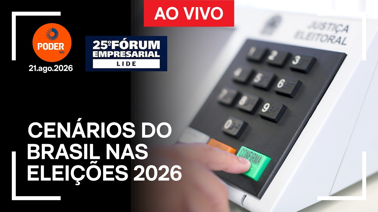 Ao vivo: Atlas Intel e Paraná Pesquisas participam de evento do Lide