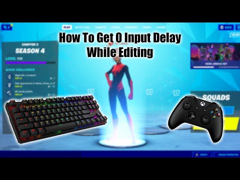 How To Get 0 Input Delay While Editing On Controller And Mouse And Keyboard In Fornite!